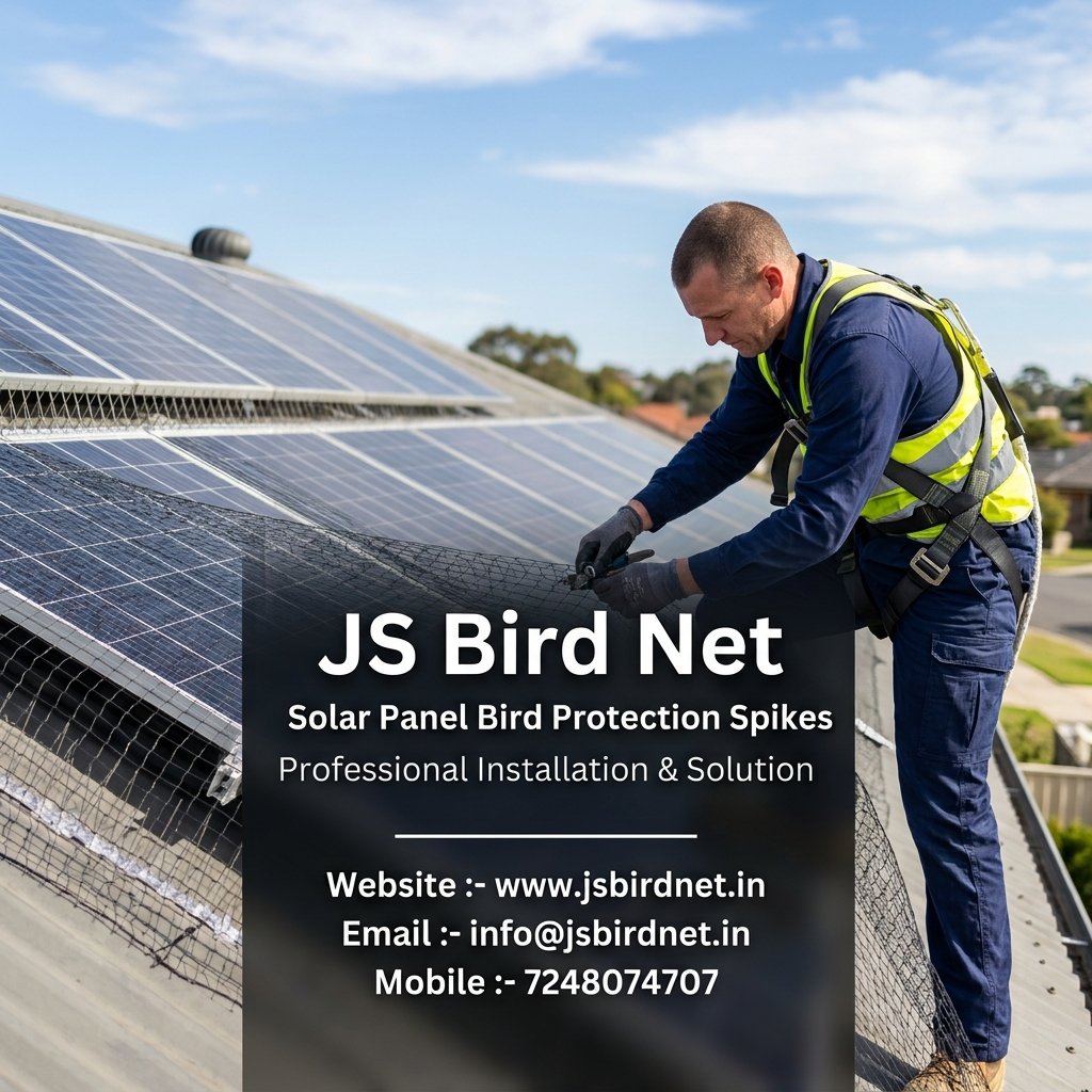 Solar Panel Bird Protection Spikes