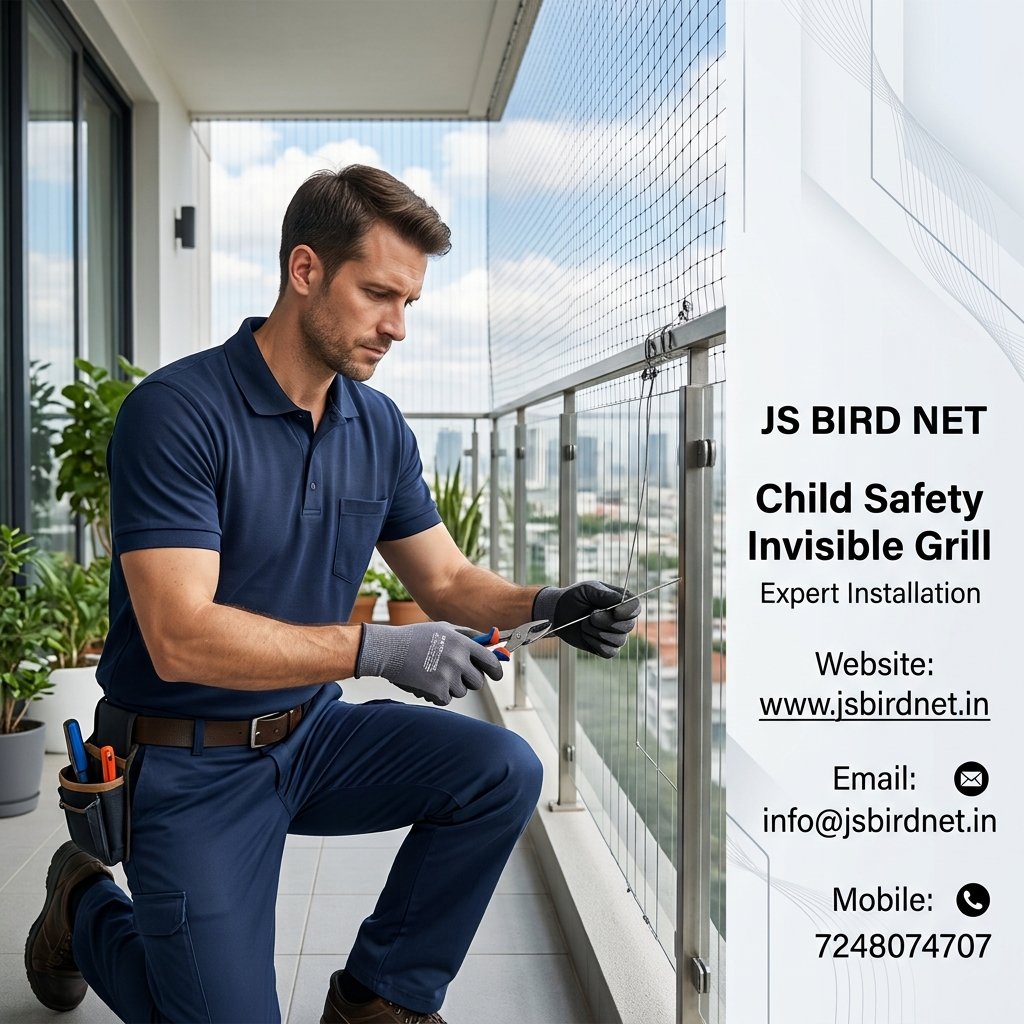 Child Safety Invisible Grill