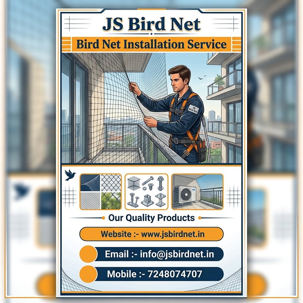 Bird Net Installation Service