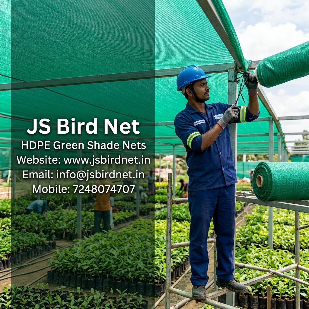 HDPE Green Shade Nets