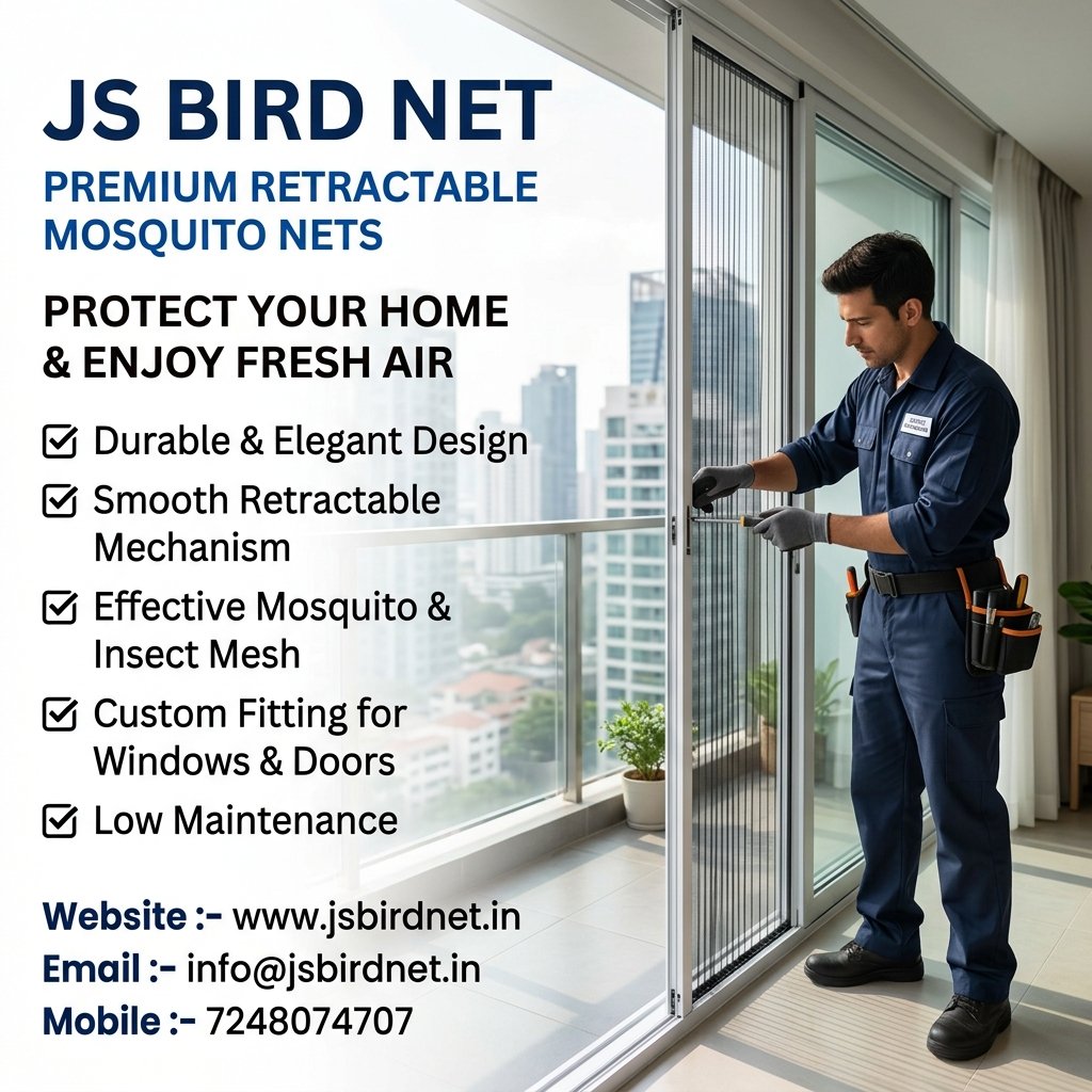 Retractable Mosquito Nets